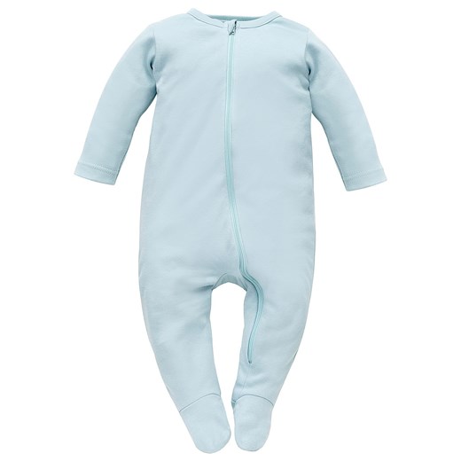 Pajac niemowlęcy niebieski wyprawka Pinokio Lets rock ze sklepu lenaodniemowlakadoszkolniaka.pl w kategorii Pajacyki - zdjęcie 187467796