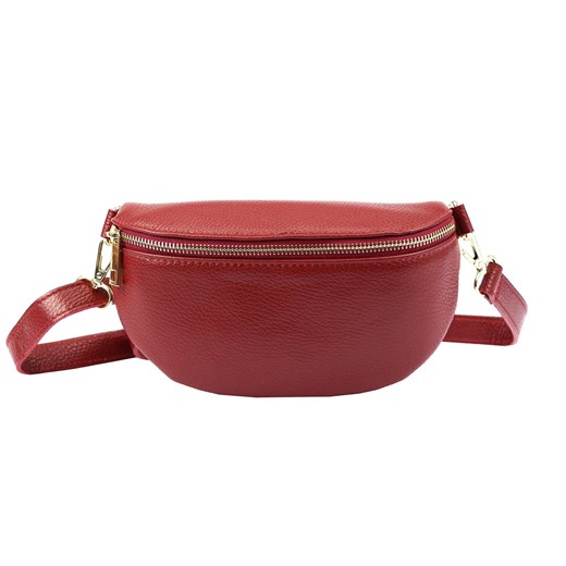 Saszetka nerka damska skórzana skóra naturalna Patrizia ze sklepu lenaodniemowlakadoszkolniaka.pl w kategorii Nerki - zdjęcie 187468416