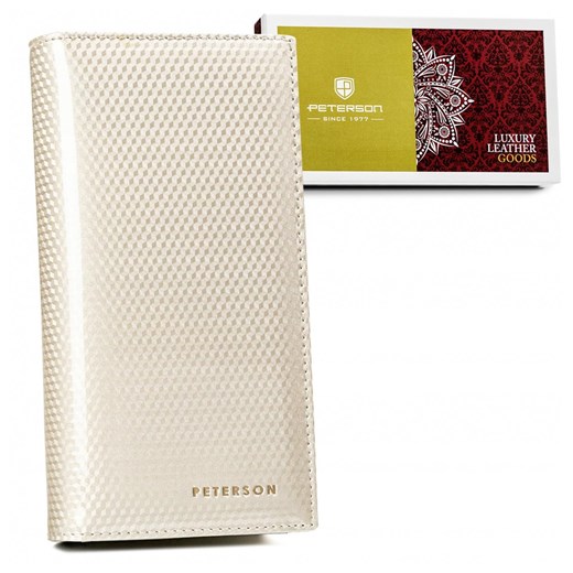 Portfel damski skóra naturalna skórzany Peterson ze sklepu lenaodniemowlakadoszkolniaka.pl w kategorii Portfele damskie - zdjęcie 187468715