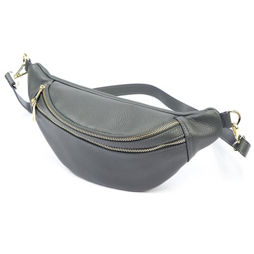 Torebka torebki skórzana saszetka nerka skóra naturalna Luka damska ze sklepu lenaodniemowlakadoszkolniaka.pl w kategorii Nerki - zdjęcie 187469238