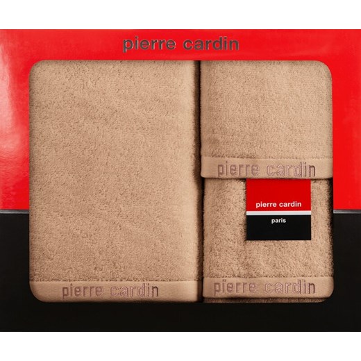 KOMPLET RĘCZNIKÓW 3 SZT EVI 40 X 34 X 9 CM PUDROWY ze sklepu lenaodniemowlakadoszkolniaka.pl w kategorii Ręczniki - zdjęcie 187469965