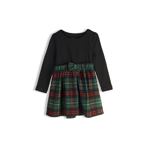 GATE Sukienka z kratowaną spódnicą 3Y ze sklepu gateshop w kategorii Sukienki dziewczęce - zdjęcie 187470837