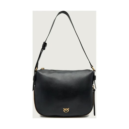 Pinko Skórzana torebka na ramię Zip Around Classic ze sklepu Gomez Fashion Store w kategorii Listonoszki - zdjęcie 187471097