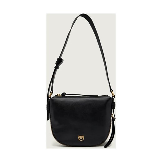 Pinko Skórzana torebka na ramię AROUND MINI ze sklepu Gomez Fashion Store w kategorii Listonoszki - zdjęcie 187471098