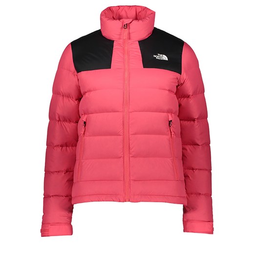 The North Face Kurtka puchowa &quot;Massif&quot; w kolorze różowo-czarnym The North Face S promocja Limango Polska