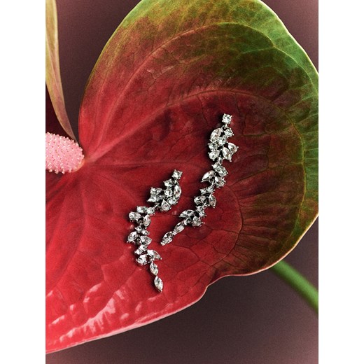 Reserved - Długie wiszące kolczyki - srebrny ze sklepu Reserved w kategorii Kolczyki - zdjęcie 187472747