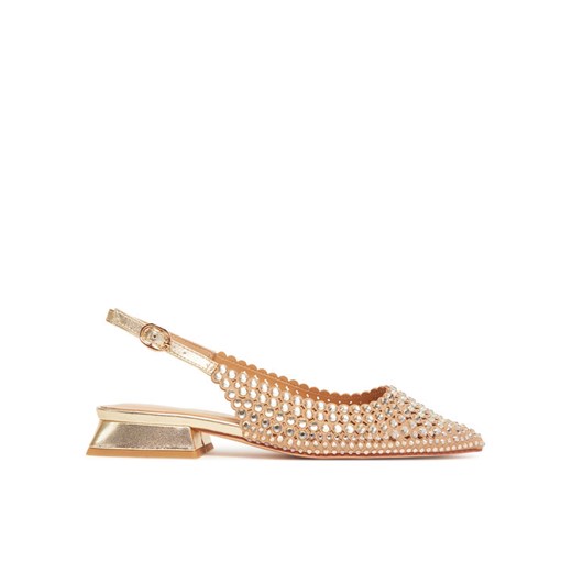 Czółenka Alma En Pena V250488 Złoty ze sklepu eobuwie.pl w kategorii Balerinki - zdjęcie 187473299