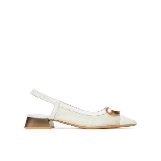 Czółenka Hispanitas Dali HV253955 Biały ze sklepu eobuwie.pl w kategorii Balerinki - zdjęcie 187473306