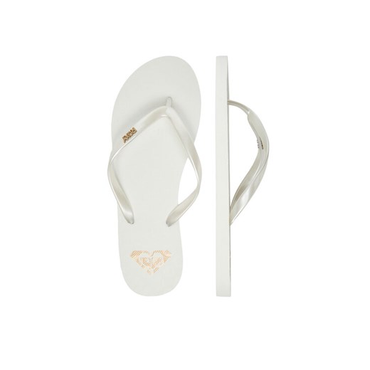 Japonki Roxy 839470 Biały ze sklepu eobuwie.pl w kategorii Klapki damskie - zdjęcie 187473325