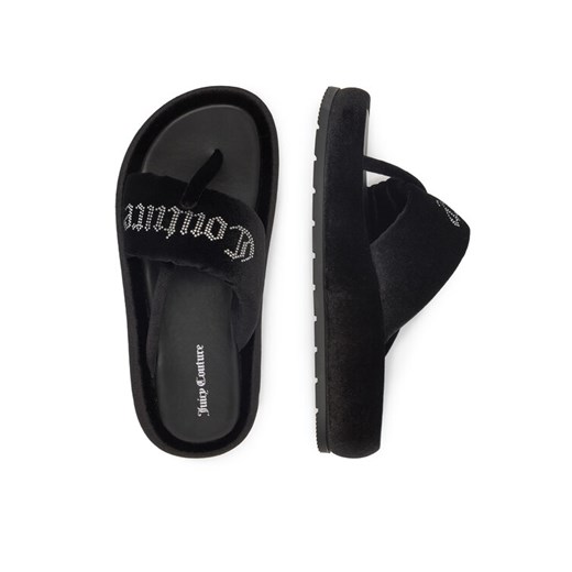 Japonki Juicy Couture WSS21533-01 Czarny ze sklepu eobuwie.pl w kategorii Klapki damskie - zdjęcie 187473367