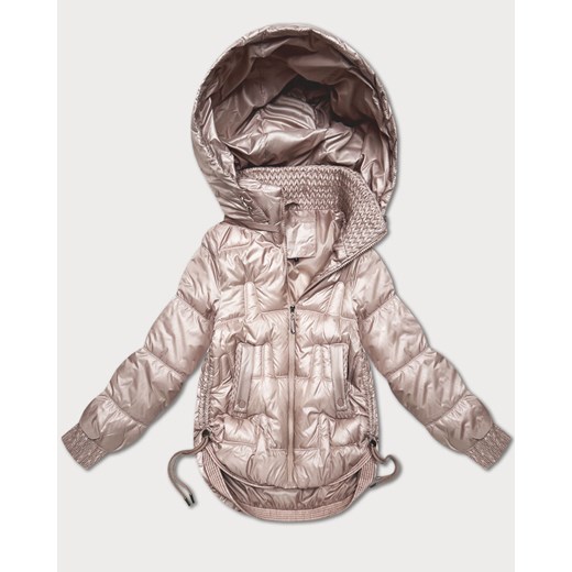 Przejściowa kurtka ze ściąganymi bokami S'West perłowy różowy (B8292-51) ze sklepu goodlookin.pl w kategorii Kurtki damskie - zdjęcie 187473848