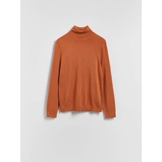 Reserved - Golf z wiskozą - miedziany ze sklepu Reserved w kategorii Swetry męskie - zdjęcie 187473919