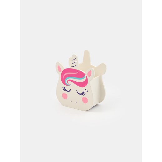 Sinsay - Organizer na biurko w kształcie jednorożca - różowy Sinsay One Size Sinsay