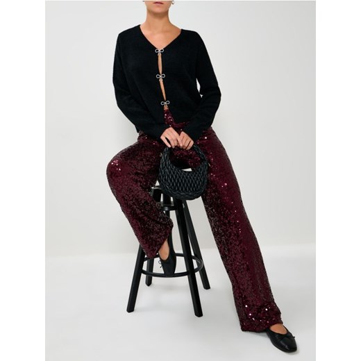 Sinsay - Sweter z kokardami - czarny ze sklepu Sinsay w kategorii Swetry damskie - zdjęcie 187474859