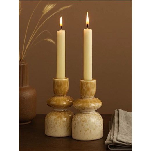 Sinsay - Świeczniki 2 pack - wielobarwny ze sklepu Sinsay w kategorii Świeczniki - zdjęcie 187474878