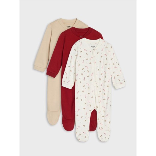 Sinsay - Śpiochy 3 pack - kremowy ze sklepu Sinsay w kategorii Śpiochy - zdjęcie 187474887