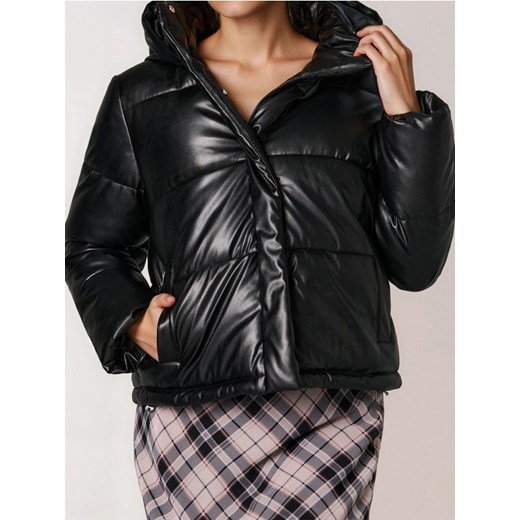 Sinsay - Pikowana kurtka puffer - czarny ze sklepu Sinsay w kategorii Kurtki damskie - zdjęcie 187474926