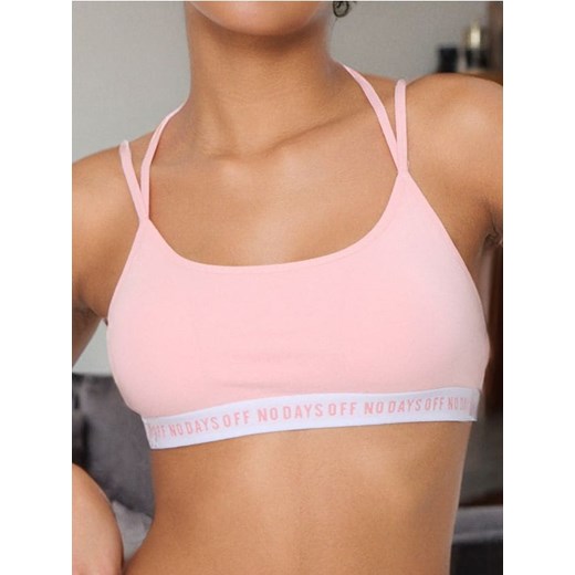 Sinsay - Biustonosz sportowy - różowy ze sklepu Sinsay w kategorii Biustonosze - zdjęcie 187474927
