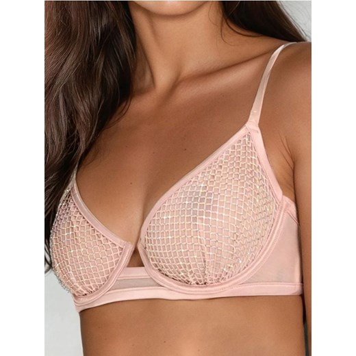 Sinsay - Biustonosz z cyrkoniami - złoty ze sklepu Sinsay w kategorii Biustonosze - zdjęcie 187474955