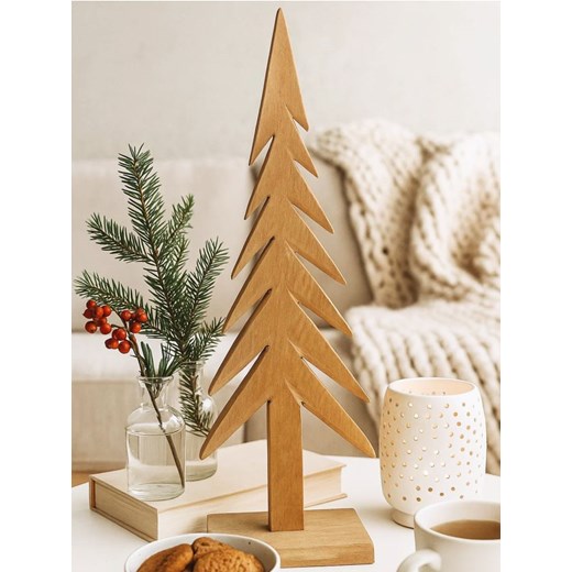 Sinsay - Świąteczna dekoracja stojąca - beżowy ze sklepu Sinsay w kategorii Dekoracje bożonarodzeniowe - zdjęcie 187474966