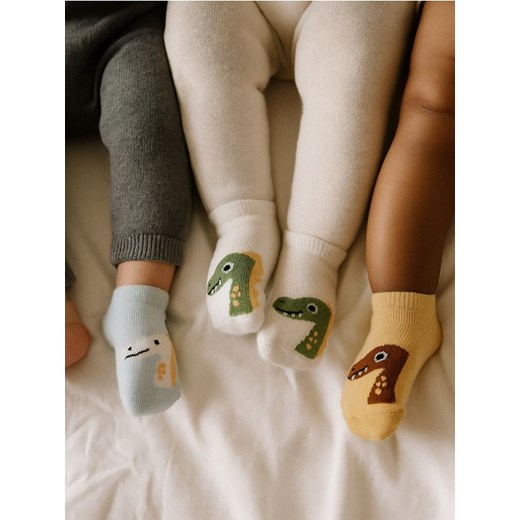 Sinsay - Skarpetki 3 pack - wielobarwny Sinsay 19/22 Sinsay