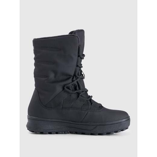 Dziewczęce buty zimowe śniegowce INUA 4F 4FJRAW25FSBSF038 - czarne 4f Junior 34 Sportstylestory.com