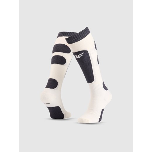 Dziecięce skarpetki narciarskie 4F 4FJRAW25UFSOU303 - multikolor ze sklepu Sportstylestory.com w kategorii Skarpetki dziecięce - zdjęcie 187475599