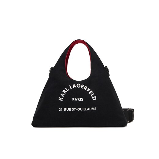 Torebka KARL LAGERFELD B1W50016 Czarny ze sklepu eobuwie.pl w kategorii Torebki damskie - zdjęcie 187475719