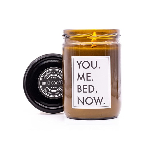 Mad Candle Świeca zapachowa &quot;You Me Bed Now&quot; - 360 g Mad Candle onesize okazja Limango Polska