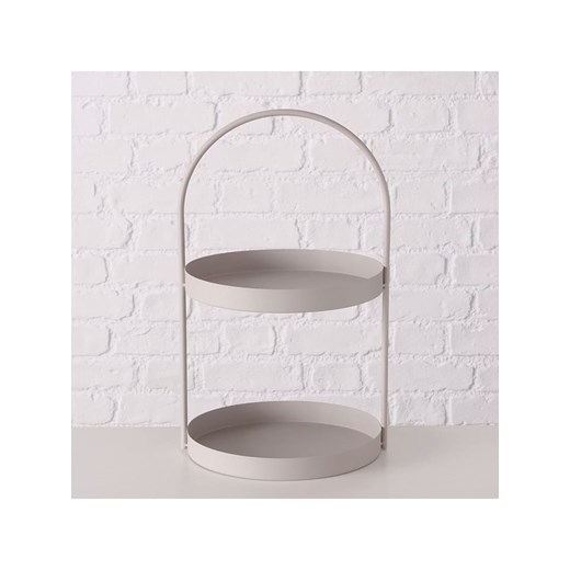 Boltze Etażerka &quot;Joko&quot; w kolorze beżowym - wys. 44 cm ze sklepu Limango Polska w kategorii Misy i tace dekoracyjne - zdjęcie 187476817