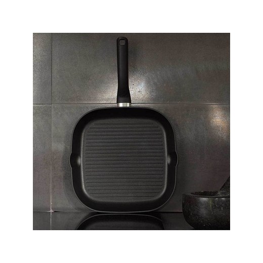 Fissler Patelnia grillowa w kolorze czarnym - Ø 28 cm Fissler onesize okazja Limango Polska