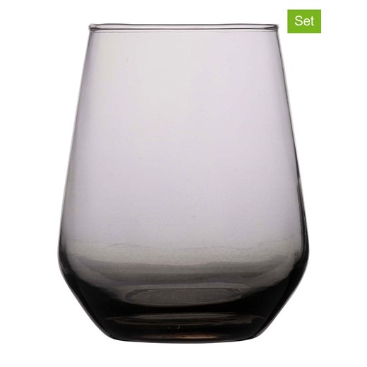 Alpina Szklanki (4 szt.) w kolorze szarym - 450 ml ze sklepu Limango Polska w kategorii Naczynia - zdjęcie 187477025