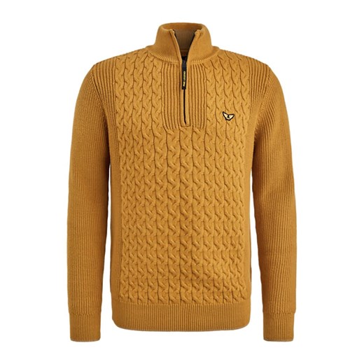 PME Legend Sweter w kolorze musztardowym ze sklepu Limango Polska w kategorii Swetry męskie - zdjęcie 187477775