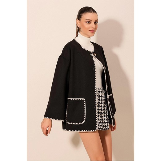 Bigdart Kardigan w kolorze czarnym ze sklepu Limango Polska w kategorii Swetry damskie - zdjęcie 187477836