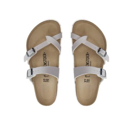 Japonki Birkenstock Mayari 0071051 Biały ze sklepu eobuwie.pl w kategorii Klapki damskie - zdjęcie 187478076