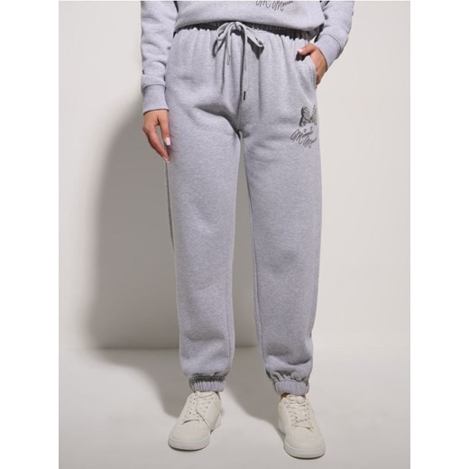 Sinsay - Spodnie jogger Minnie Mouse - szary ze sklepu Sinsay w kategorii Spodnie damskie - zdjęcie 187479287