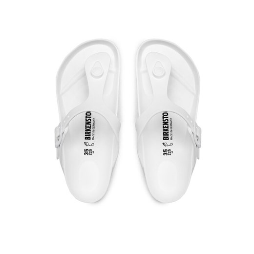 Japonki Birkenstock Gizeh EVA 0128221 Biały ze sklepu eobuwie.pl w kategorii Buty męskie - zdjęcie 187480098