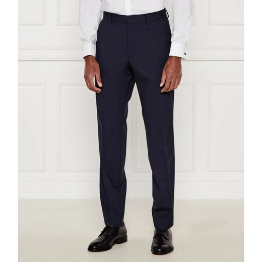 BOSS BLACK Wełniane spodnie H-Lenon-MM-224 | Regular Fit ze sklepu Gomez Fashion Store w kategorii Spodnie męskie - zdjęcie 187481035