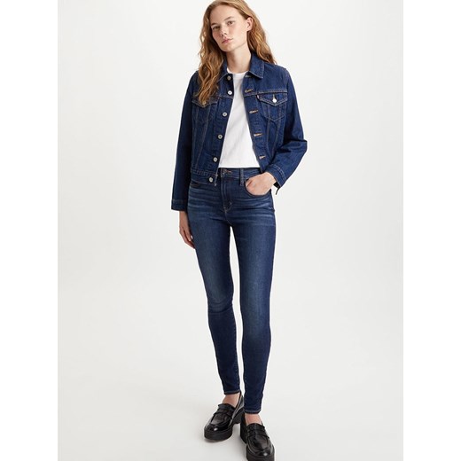 Levi&apos;s Dżinsy - Skinny fit - w kolorze granatowym W26/L32 okazja Limango Polska