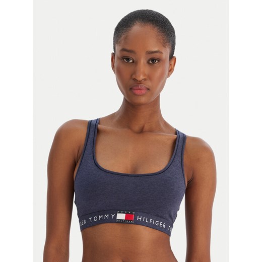 Tommy Hilfiger Biustonosz top UW0UW06221 Granatowy ze sklepu MODIVO w kategorii Biustonosze - zdjęcie 187481226