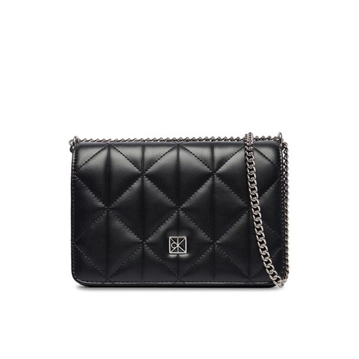 Calvin Klein Torebka Quilted Mini Chain Bag LV04F3321G Czarny ze sklepu MODIVO w kategorii Kopertówki - zdjęcie 187481236
