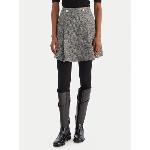 Tommy Hilfiger Spódnica mini WW0WW48787 Szary Regular Fit ze sklepu MODIVO w kategorii Spódnice - zdjęcie 187481246