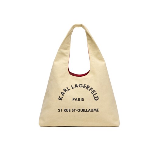 KARL LAGERFELD Torebka B1W50015 Beżowy ze sklepu MODIVO w kategorii Torby Shopper bag - zdjęcie 187481247