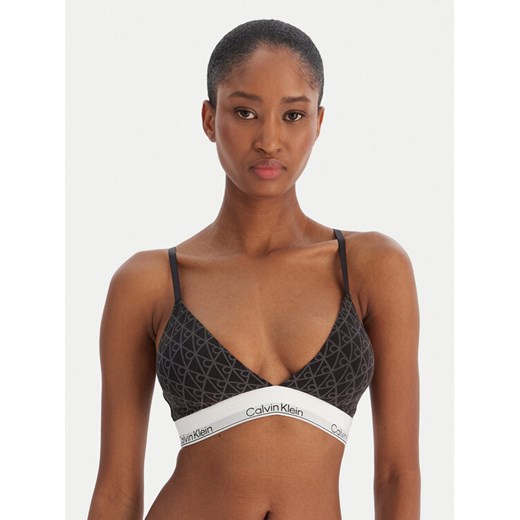 Calvin Klein Underwear Biustonosz braletka LV00QF8498 Czarny ze sklepu MODIVO w kategorii Biustonosze - zdjęcie 187481249