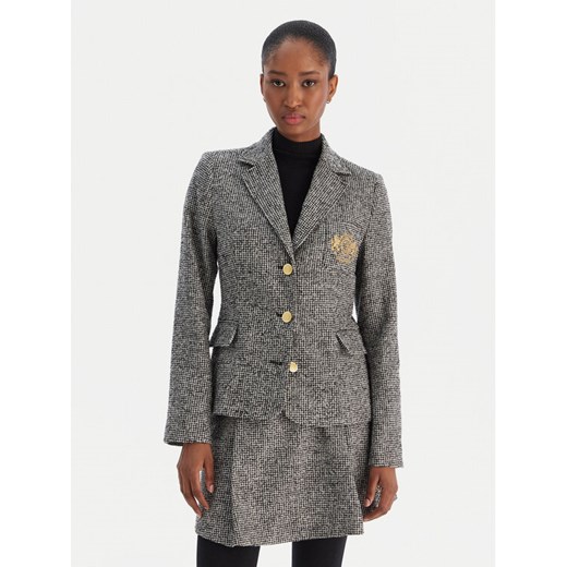 Tommy Hilfiger Marynarka WW0WW48786 Szary Slim Fit ze sklepu MODIVO w kategorii Marynarki damskie - zdjęcie 187481269