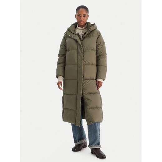 Tommy Hilfiger Kurtka puchowa Modern WW0WW46536 Zielony Regular Fit ze sklepu MODIVO w kategorii Kurtki damskie - zdjęcie 187481288