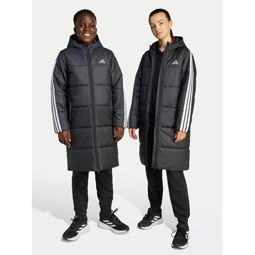 adidas Kurtka zimowa JW2484 Czarny Regular Fit ze sklepu MODIVO w kategorii Kurtki dziewczęce - zdjęcie 187481296