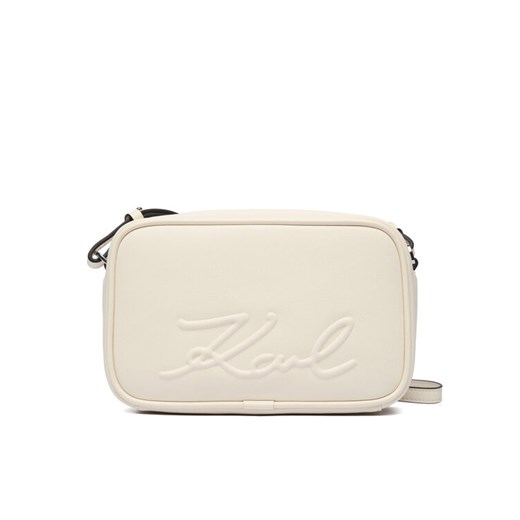 KARL LAGERFELD Torebka B1W30069 Biały ze sklepu MODIVO w kategorii Listonoszki - zdjęcie 187481309