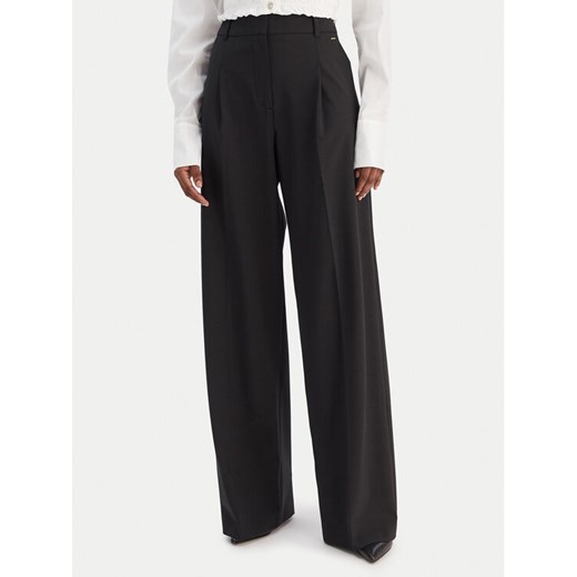 JOOP! Spodnie materiałowe 58 JW241P166 30040252 Czarny Relaxed Fit ze sklepu MODIVO w kategorii Spodnie damskie - zdjęcie 187481336