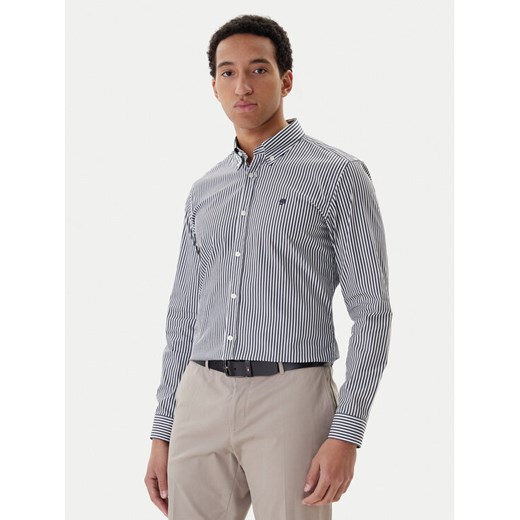 BOSS Koszula H-Roan 50556085 Granatowy Slim Fit ze sklepu MODIVO w kategorii Koszule męskie - zdjęcie 187481337